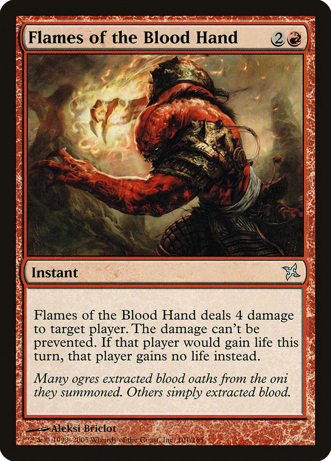 Flames of the Blood Hand [Betrayers of Kamigawa] | Nerdhalla Games