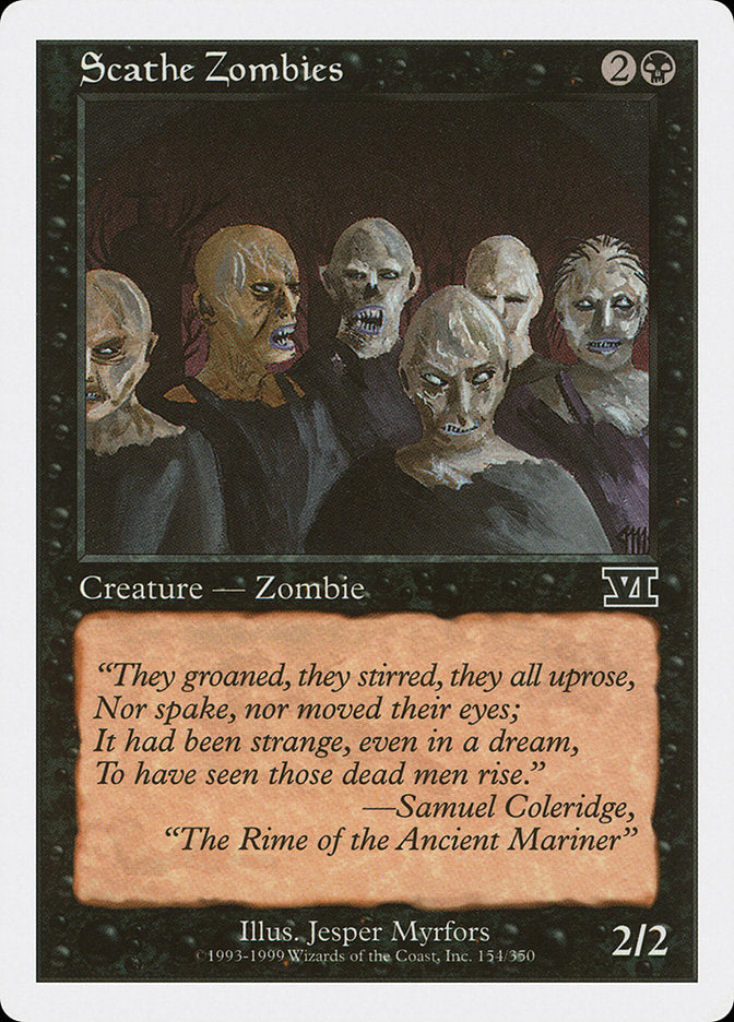 Scathe Zombies [Classic Sixth Edition] | Nerdhalla Games