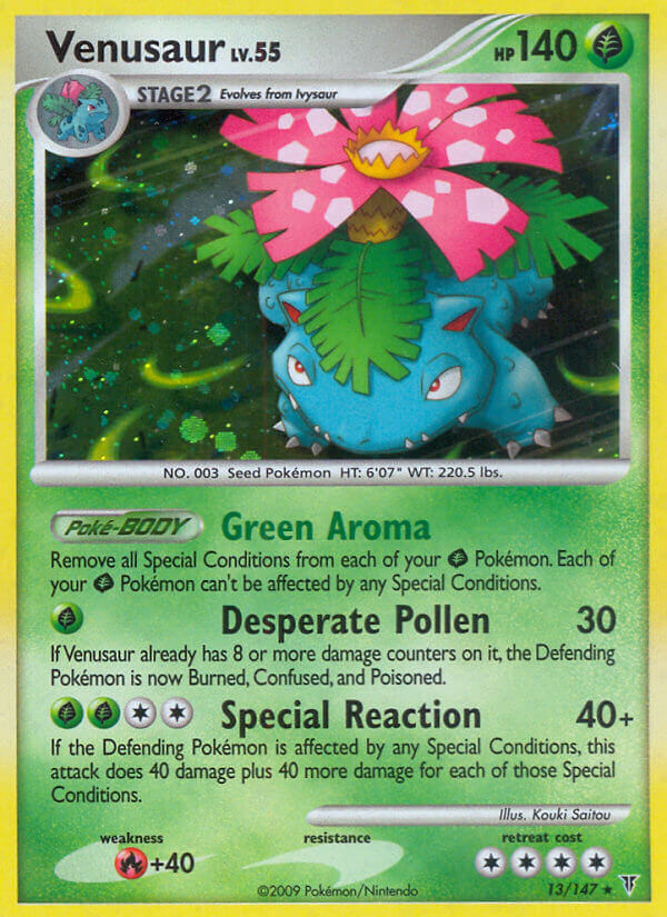 Venusaur (13/147) (Theme Deck Exclusive) [Platinum: Supreme Victors] | Nerdhalla Games