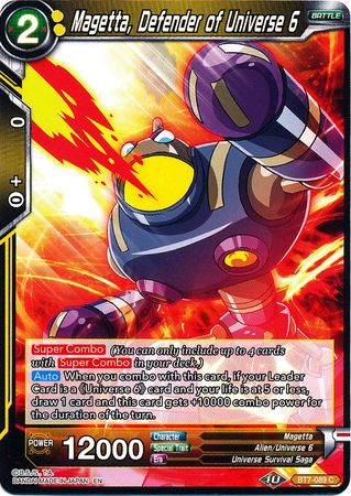 Magetta, Defender of Universe 6 [BT7-089] | Nerdhalla Games