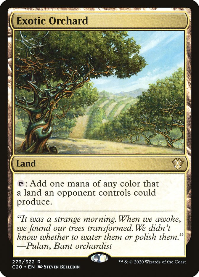 Exotic Orchard [Commander 2020] | Nerdhalla Games