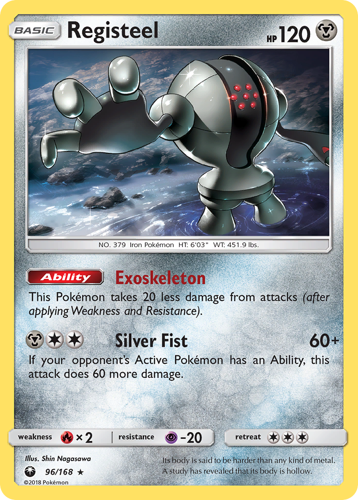 Registeel (96/168) [Sun & Moon: Celestial Storm] | Nerdhalla Games