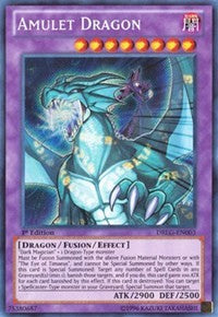 Amulet Dragon [DRLG-EN003] Secret Rare | Nerdhalla Games