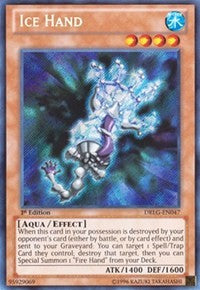 Ice Hand [DRLG-EN047] Secret Rare | Nerdhalla Games