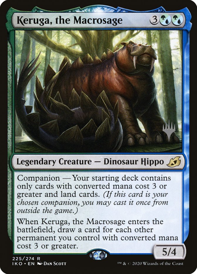 Keruga, the Macrosage (Promo Pack) [Ikoria: Lair of Behemoths Promos] | Nerdhalla Games