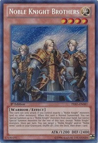 Noble Knight Brothers [PRIO-EN081] Secret Rare | Nerdhalla Games