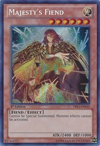 Majesty's Fiend [PRIO-EN034] Secret Rare | Nerdhalla Games