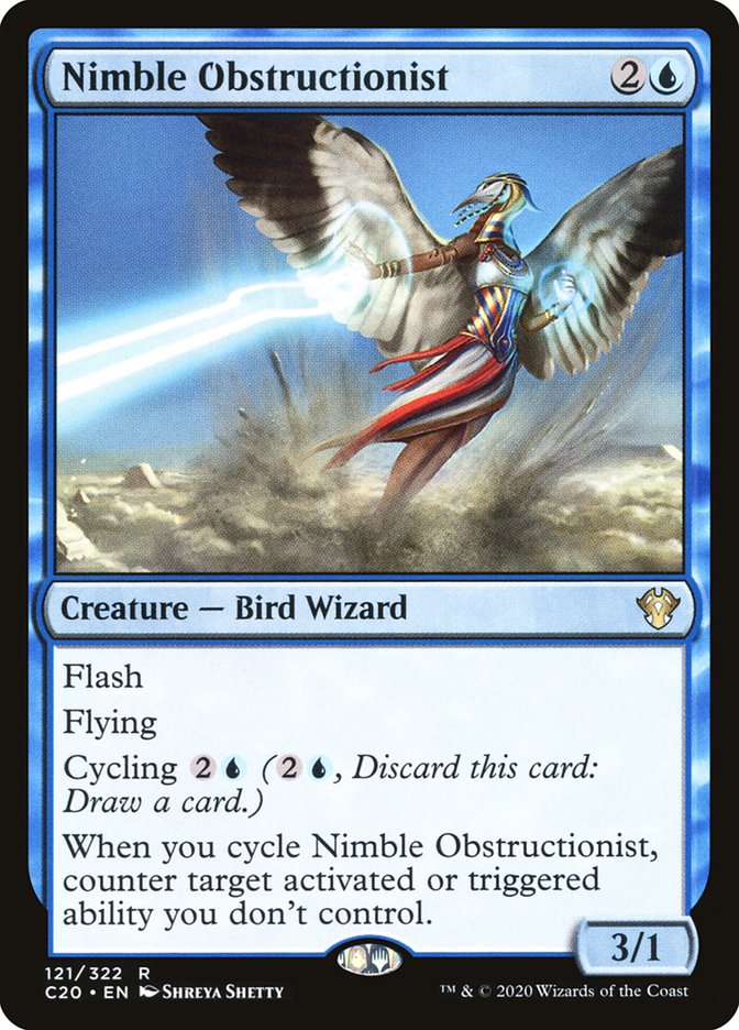 Nimble Obstructionist [Commander 2020] | Nerdhalla Games