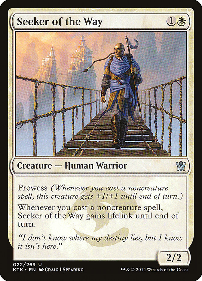 Seeker of the Way [Khans of Tarkir] | Nerdhalla Games