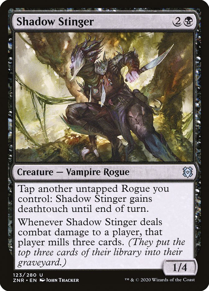 Shadow Stinger [Zendikar Rising] | Nerdhalla Games