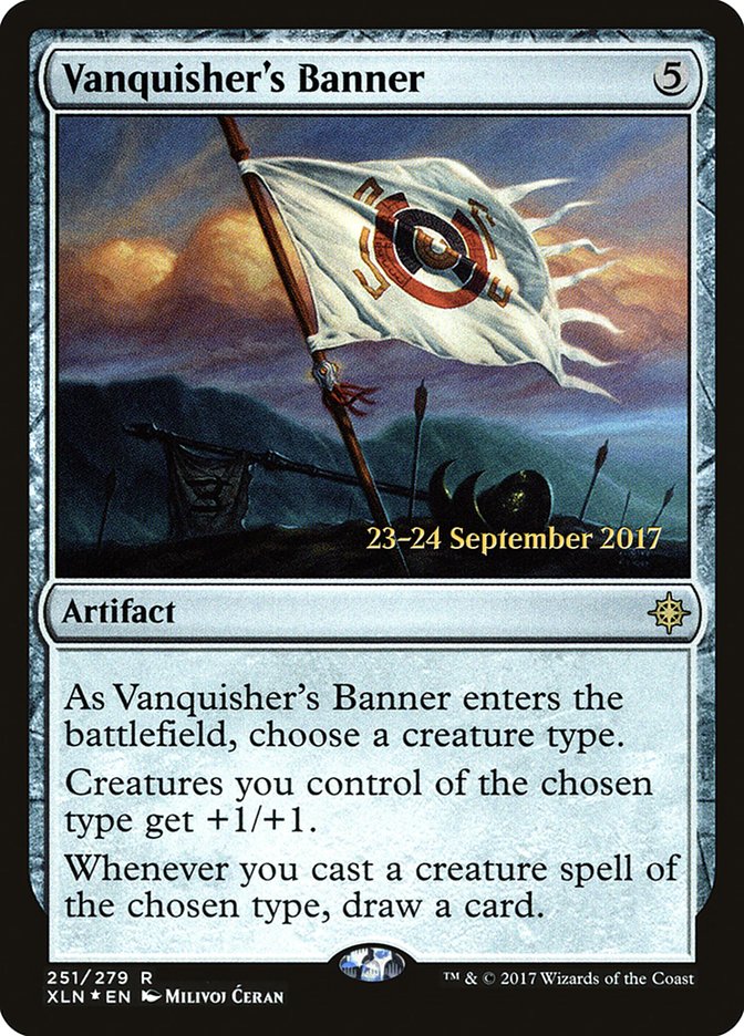 Vanquisher's Banner  [Ixalan Prerelease Promos] | Nerdhalla Games