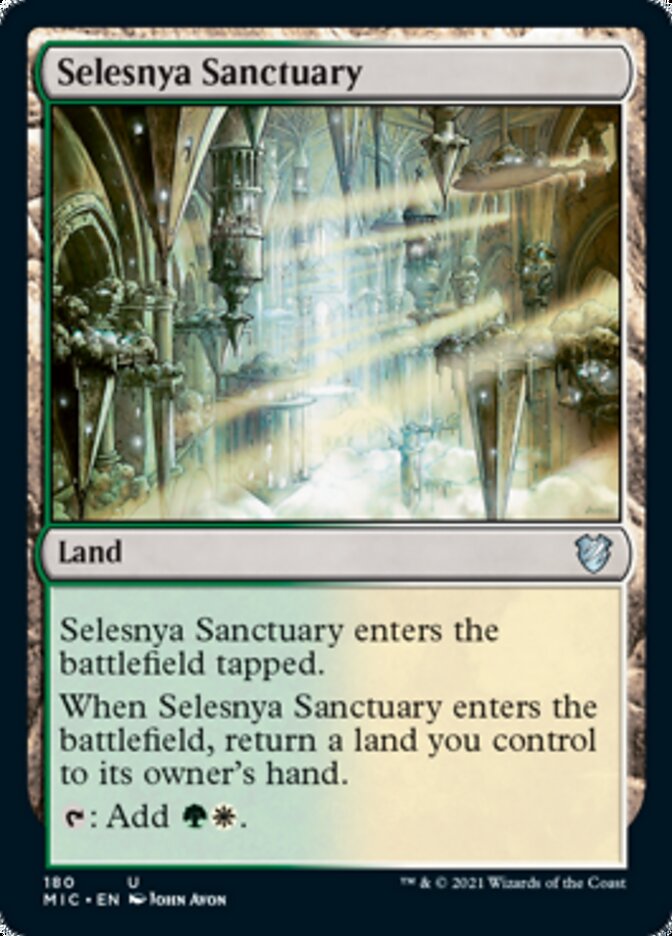 Selesnya Sanctuary [Innistrad: Midnight Hunt Commander] | Nerdhalla Games