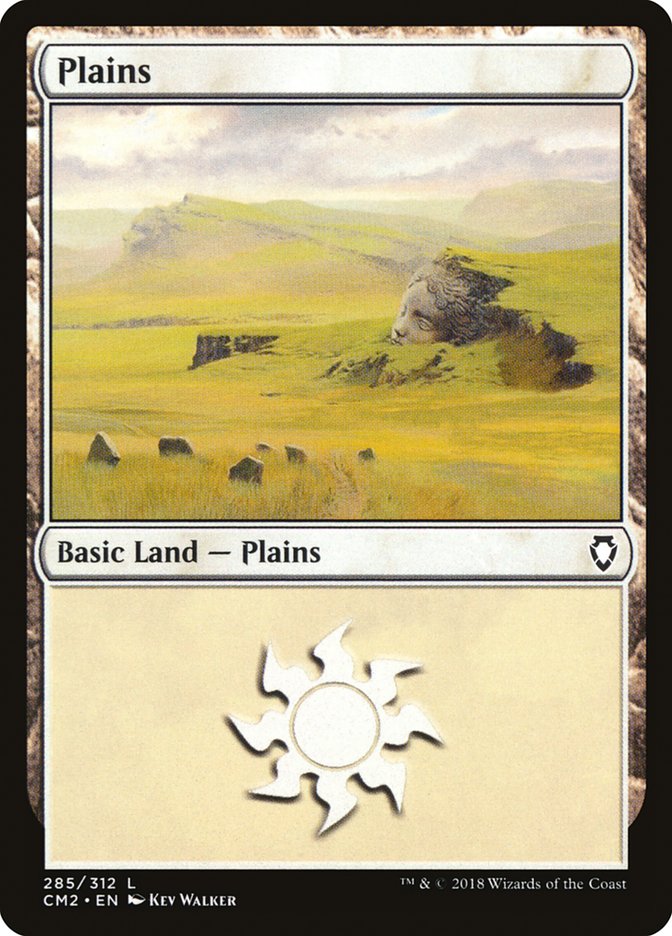 Plains (285) [Commander Anthology Volume II] | Nerdhalla Games