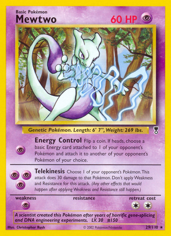 Mewtwo (29/110) [Legendary Collection] | Nerdhalla Games