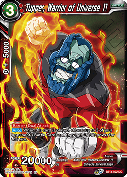 Tupper, Warrior of Universe 11 (BT14-022) [Cross Spirits] | Nerdhalla Games