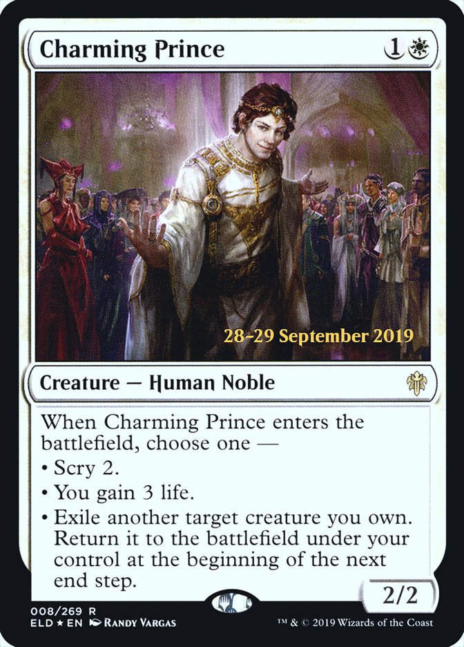 Charming Prince  [Throne of Eldraine Prerelease Promos] | Nerdhalla Games