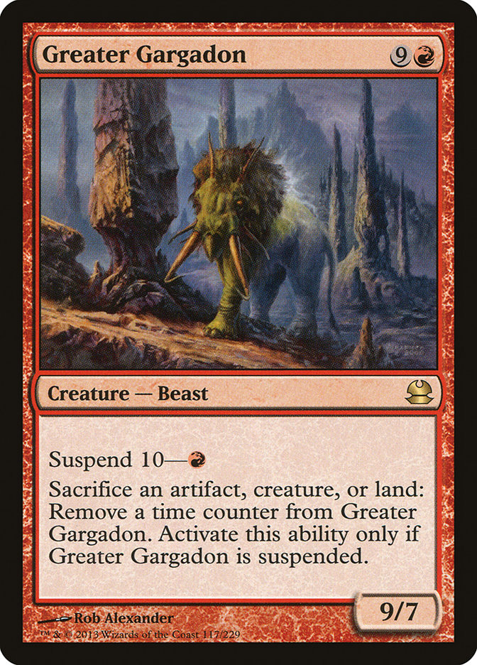 Greater Gargadon [Modern Masters] | Nerdhalla Games