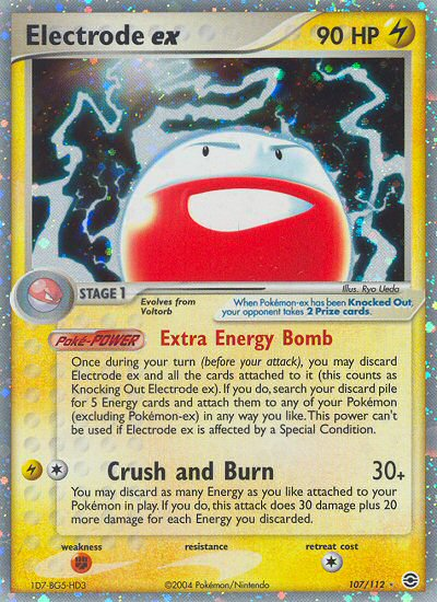 Electrode ex (107/112) [EX: FireRed & LeafGreen] | Nerdhalla Games