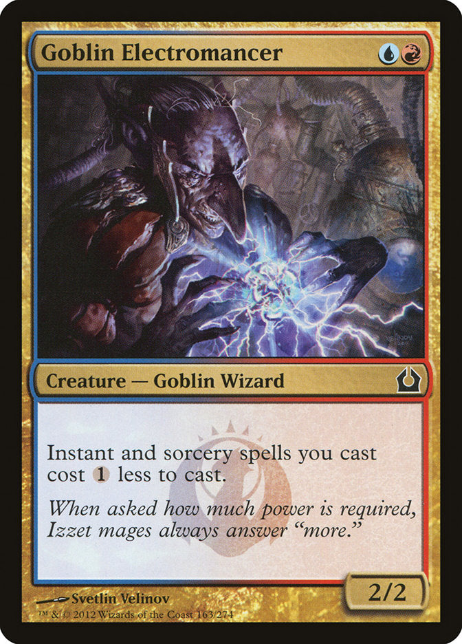 Goblin Electromancer [Return to Ravnica] | Nerdhalla Games