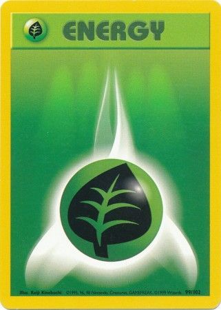 Grass Energy (99/102) [Base Set Unlimited] | Nerdhalla Games