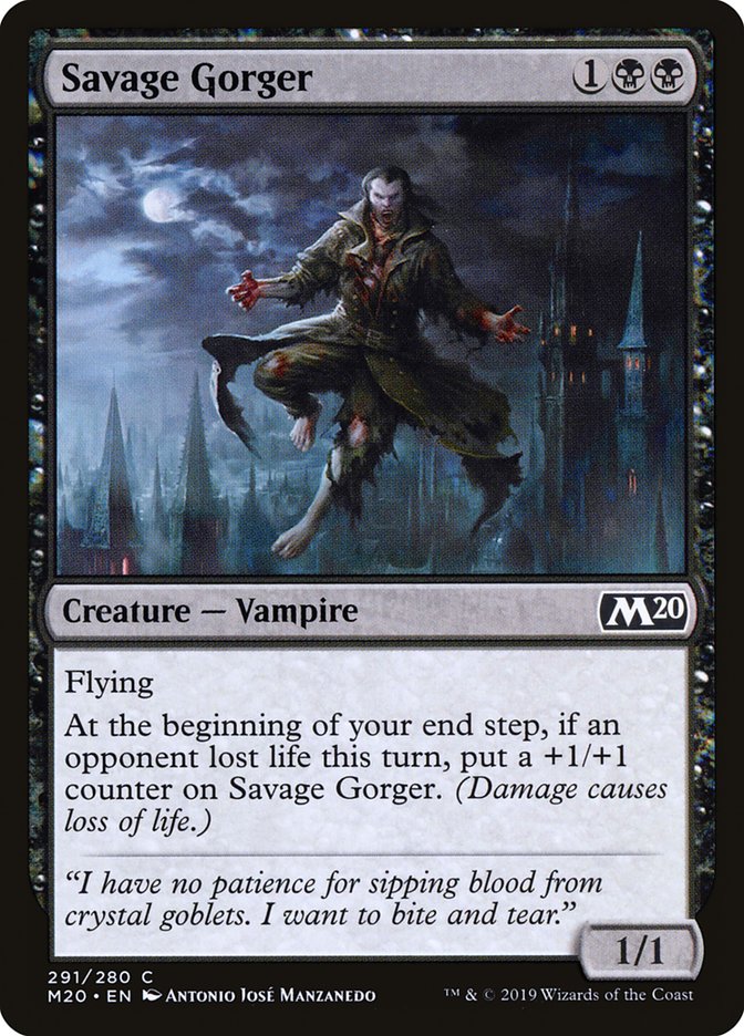 Savage Gorger [Core Set 2020] | Nerdhalla Games