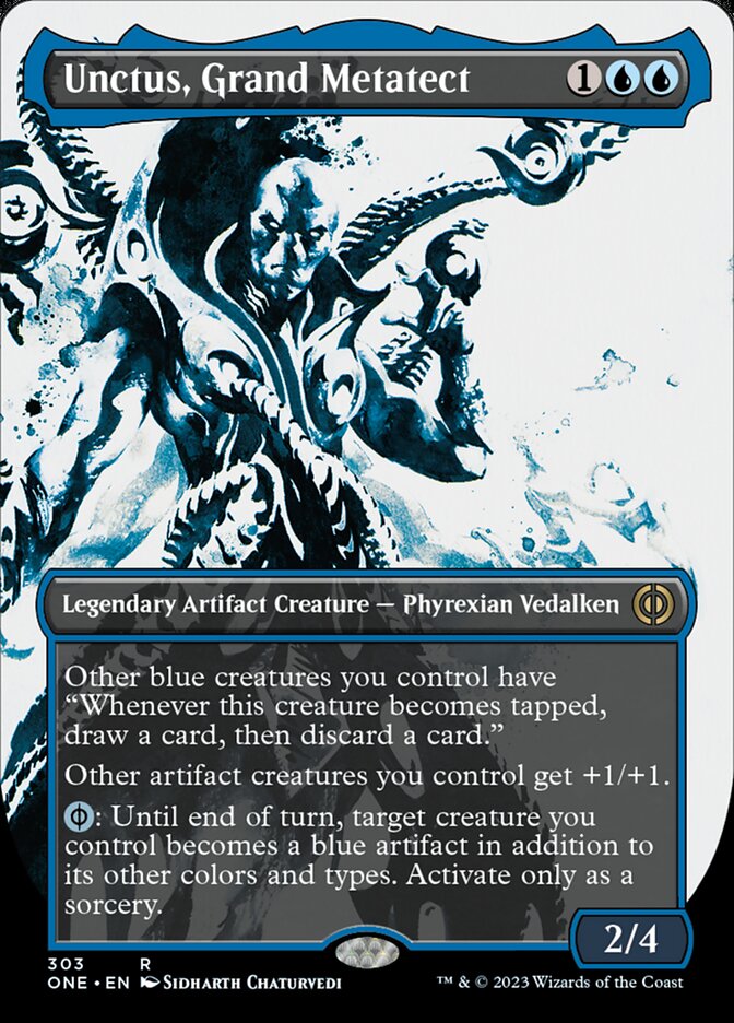 Unctus, Grand Metatect (Borderless Ichor) [Phyrexia: All Will Be One] | Nerdhalla Games