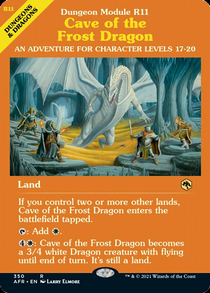 Cave of the Frost Dragon (Dungeon Module) [Dungeons & Dragons: Adventures in the Forgotten Realms] | Nerdhalla Games