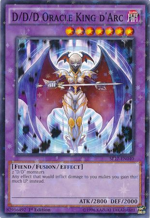 D/D/D Oracle King d'Arc [SP17-EN040] Starfoil Rare | Nerdhalla Games