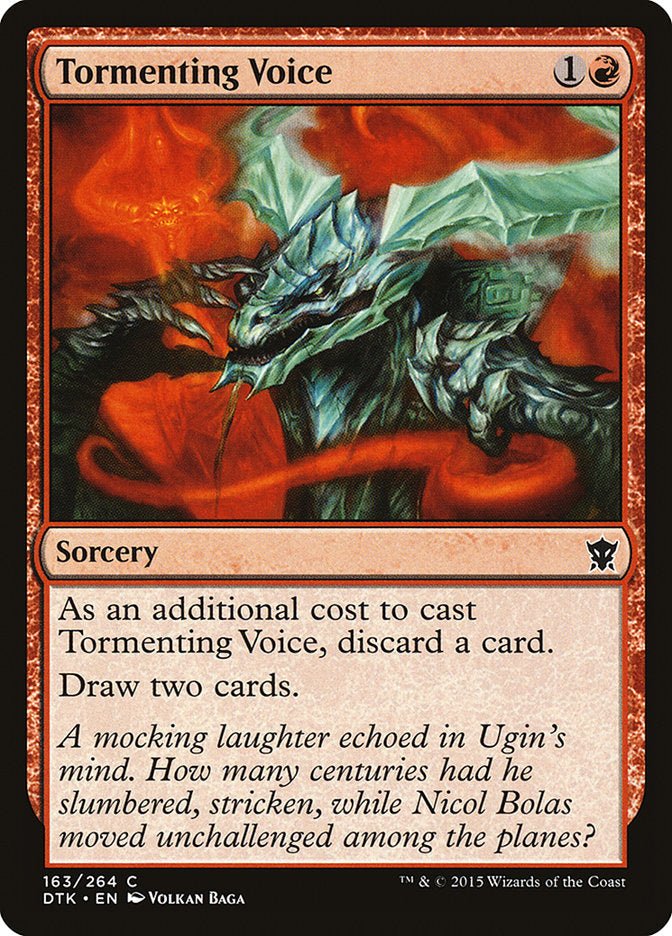 Tormenting Voice [Dragons of Tarkir] | Nerdhalla Games