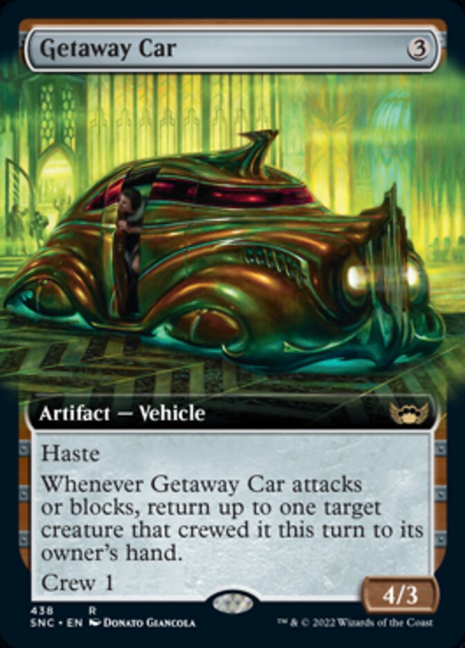 Getaway Car (Extended Art) [Streets of New Capenna] | Nerdhalla Games