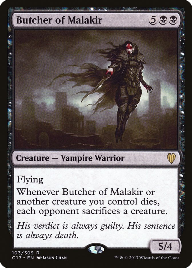 Butcher of Malakir [Commander 2017] | Nerdhalla Games