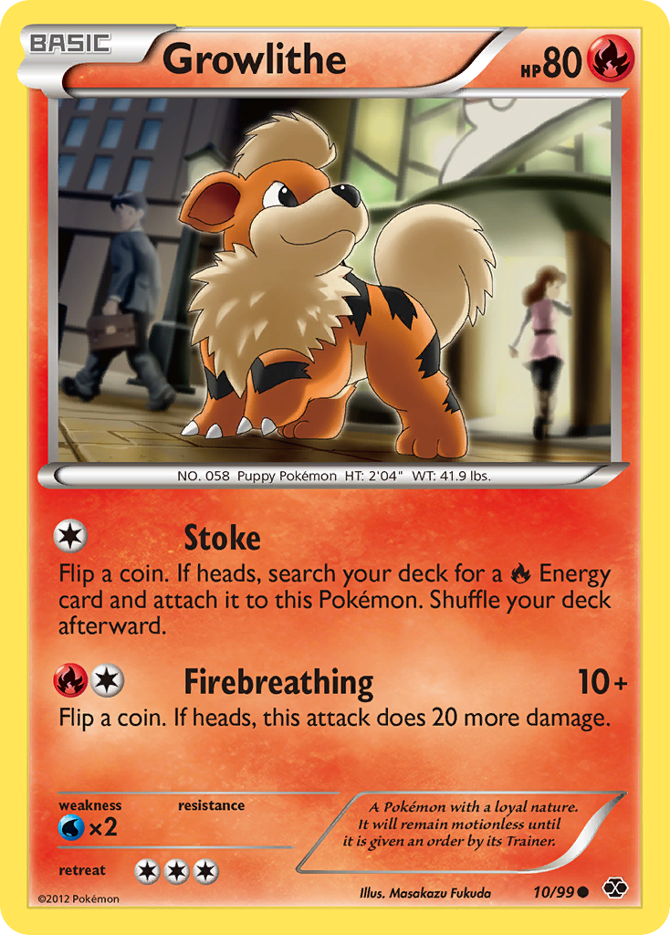 Growlithe (10/99) [Black & White: Next Destinies] | Nerdhalla Games