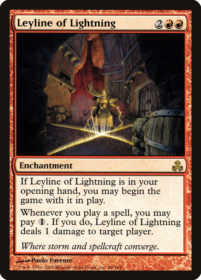 Leyline of Lightning [Guildpact] | Nerdhalla Games