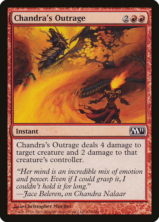 Chandra's Outrage [Magic 2011] | Nerdhalla Games