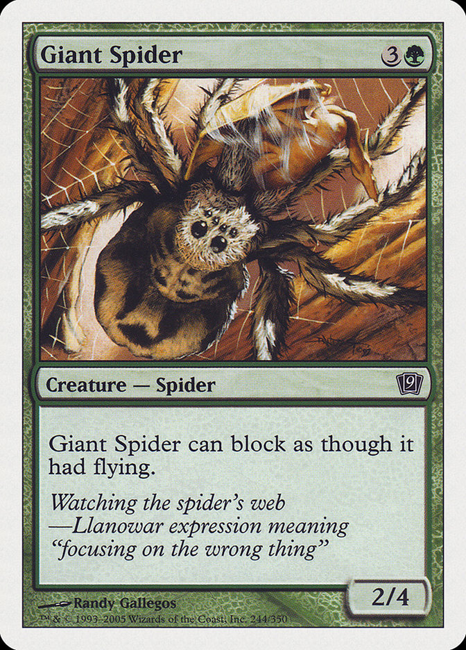 Giant Spider [Ninth Edition] | Nerdhalla Games