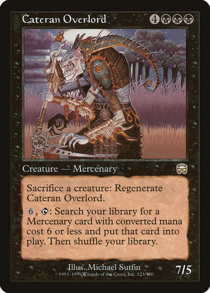 Cateran Overlord [Mercadian Masques] | Nerdhalla Games