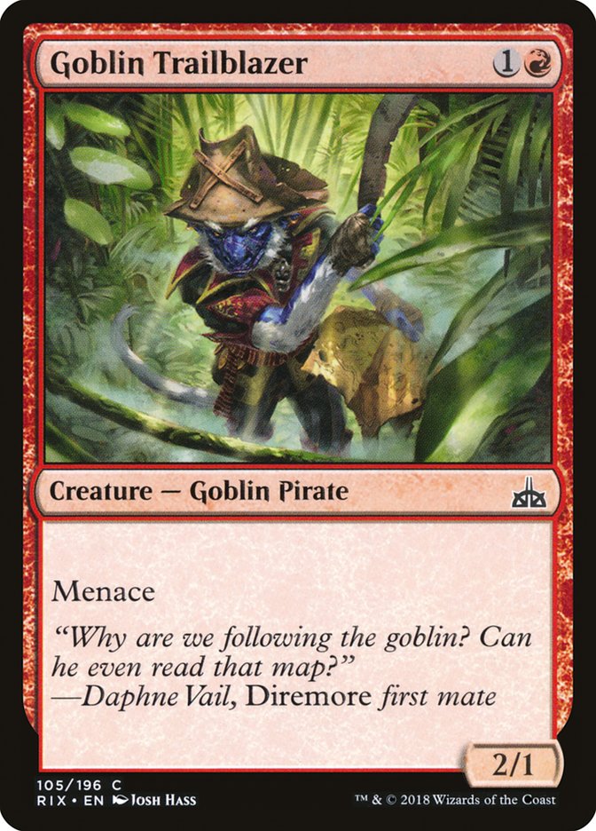 Goblin Trailblazer [Rivals of Ixalan] | Nerdhalla Games