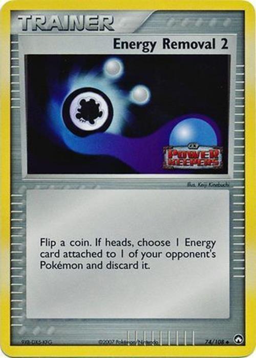 Energy Removal 2 (74/108) (Stamped) [EX: Power Keepers] | Nerdhalla Games