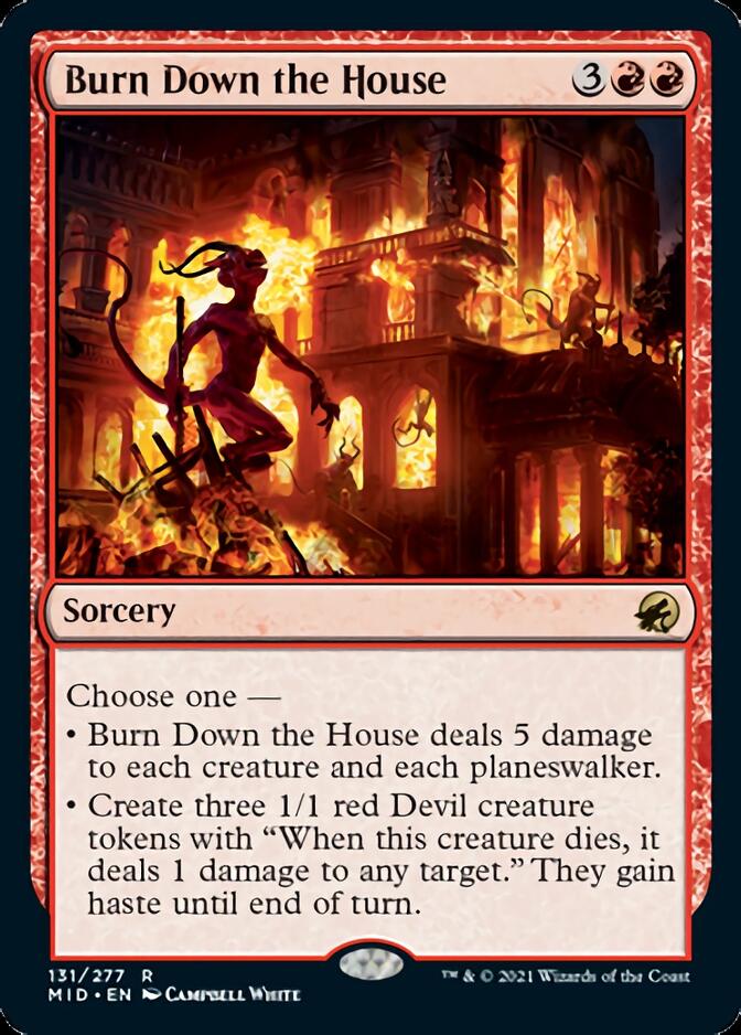 Burn Down the House [Innistrad: Midnight Hunt] | Nerdhalla Games