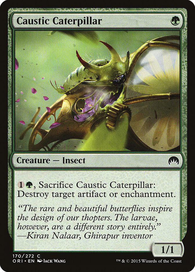 Caustic Caterpillar [Magic Origins] | Nerdhalla Games