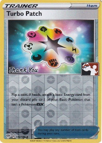 Turbo Patch (172/189) (Pokemon League) [Sword & Shield: Darkness Ablaze] | Nerdhalla Games