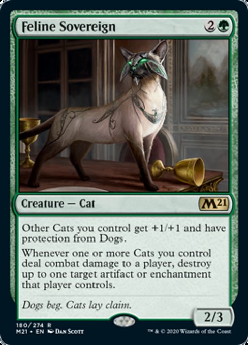 Feline Sovereign [Core Set 2021] | Nerdhalla Games