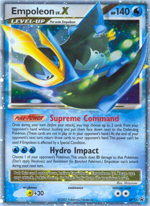 Empoleon LV.X (DP11) [Diamond & Pearl: Black Star Promos] | Nerdhalla Games