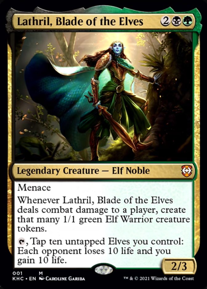 Lathril, Blade of the Elves [Kaldheim Commander] | Nerdhalla Games