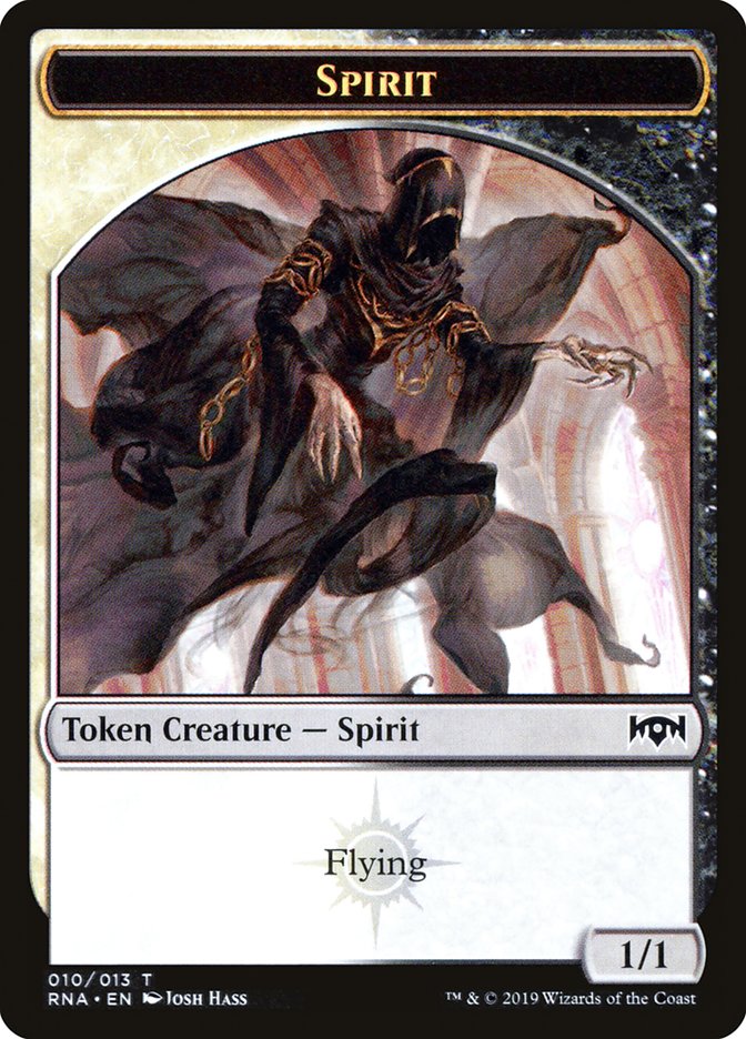 Spirit [Ravnica Allegiance Tokens] | Nerdhalla Games