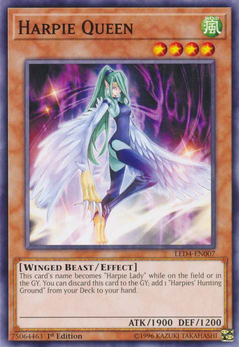 Harpie Queen [LED4-EN007] Common | Nerdhalla Games