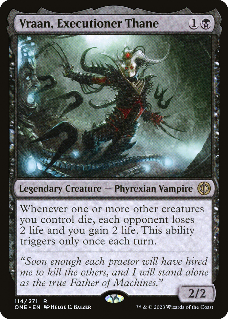 Vraan, Executioner Thane [Phyrexia: All Will Be One] | Nerdhalla Games