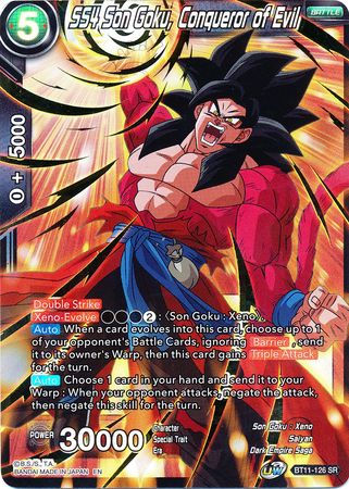 SS4 Son Goku, Conqueror of Evil [BT11-126] | Nerdhalla Games