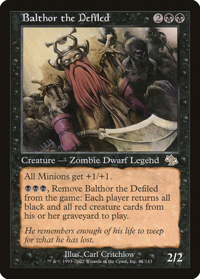 Balthor the Defiled [Judgment] | Nerdhalla Games