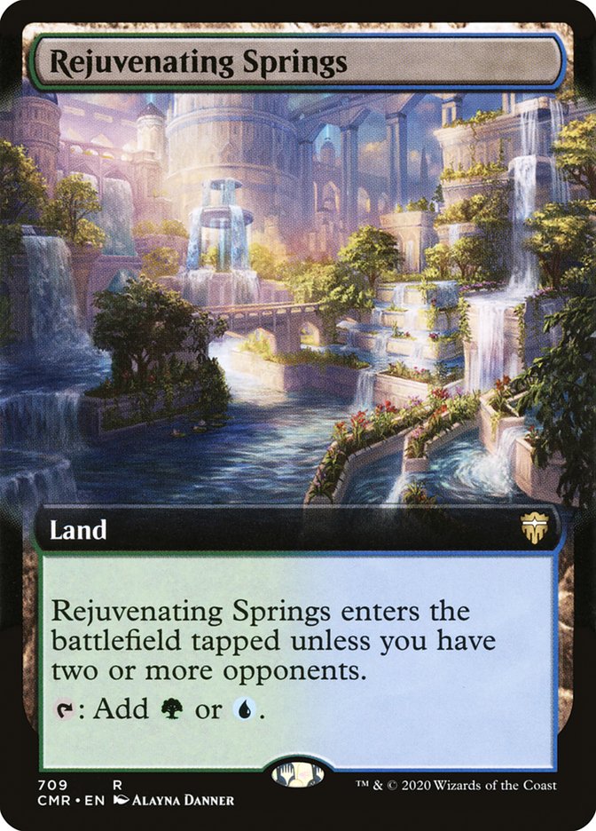 Rejuvenating Springs (Extended) [Commander Legends] | Nerdhalla Games